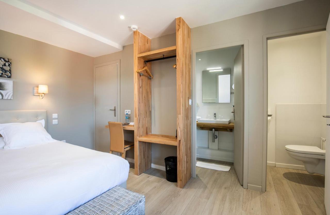 Logis Hotel Les Sables D'Or - Institut De Beaute Stella-Plage Exteriör bild