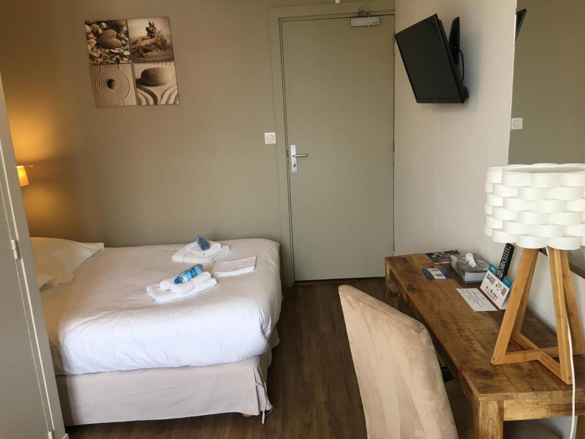 Logis Hotel Les Sables D'Or - Institut De Beaute Stella-Plage Exteriör bild